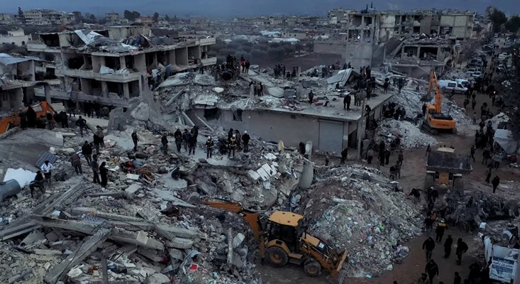 Набиране на дарения в подкрепа на пострадалите граждани след земетресенията в Турция и Сирия