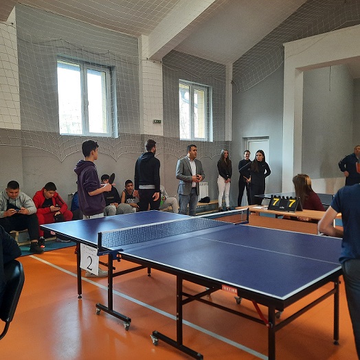 Район „Илинден“ проведе турнир по тенис на маса в рамките на Първи етап на Ученически игри 2022/2023 г.