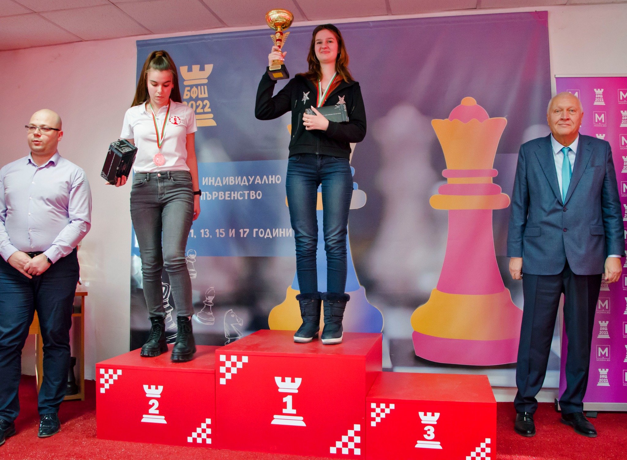 WFM Петя Караиванова стана Държавен училищен шампион по шахмат за 2023 г. при девойките до 17 годишна възраст